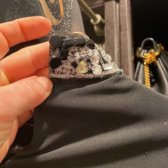 Beautifully embellished blouse size S-M - Picture 4 of 4